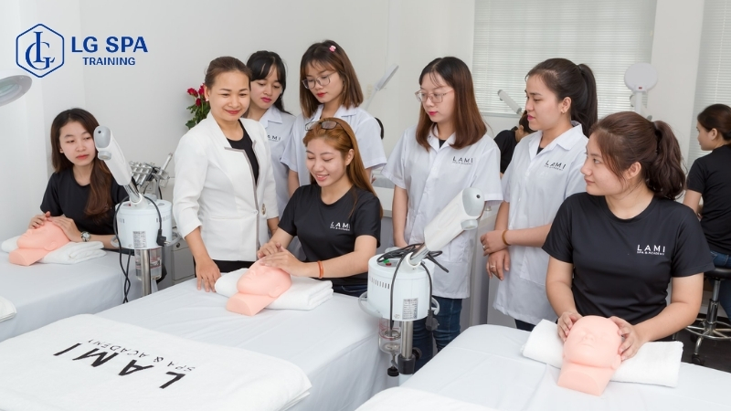 đào tạo spa tại lami academy