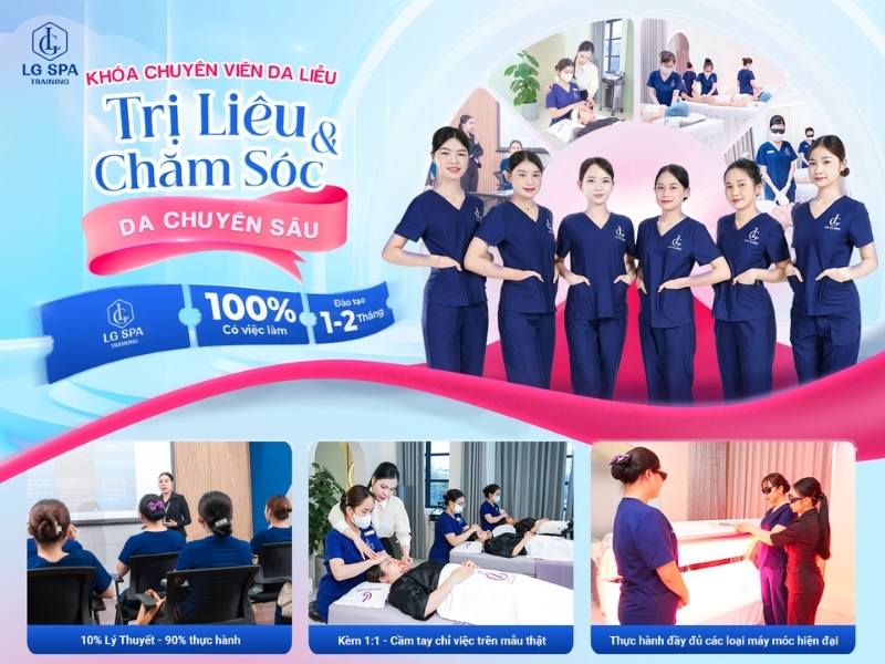 khóa học chuyên viên điều trị da liễu