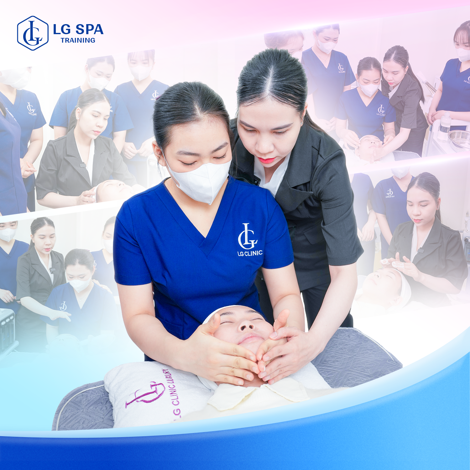 khóa học spa chuyên nghiệp tại LG Spa Training Center