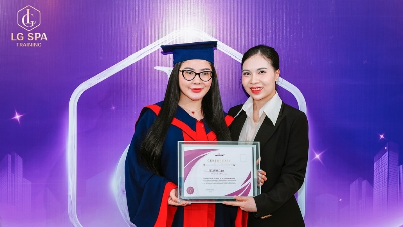 học chứng chỉ hành nghề spa