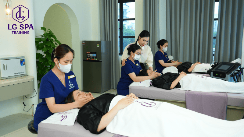 đào tạo spa chuyên nghiệp lg clinic