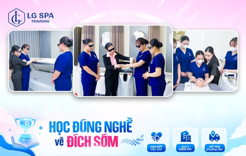 học ngành spa tại lg spa training centr