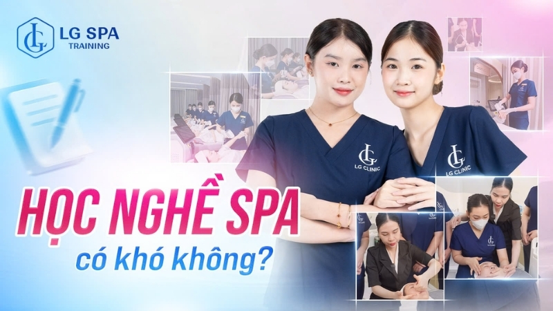 học nghề spa có khó không
