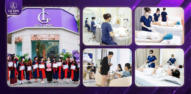 học spa chuyên nghiệp chỉ có tại lg spa training center