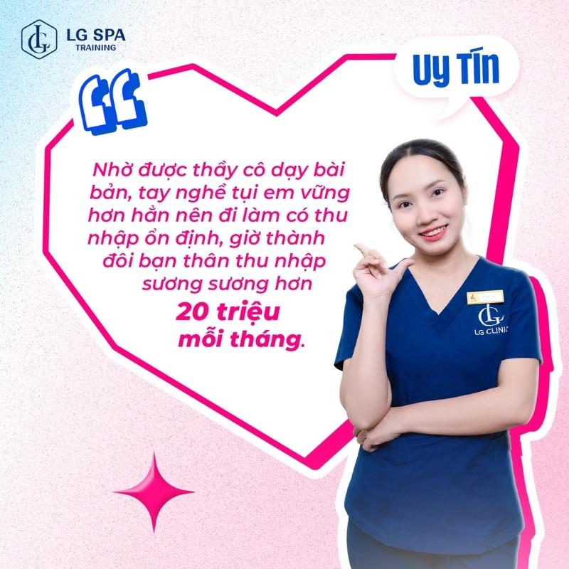 học spa đem lại nhiều lợi ích