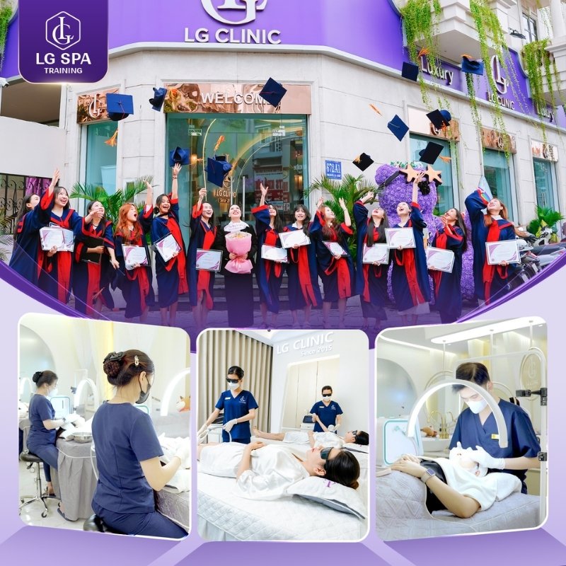 lg spa training center đào tạo spa uy tín và chuyên nghiệp