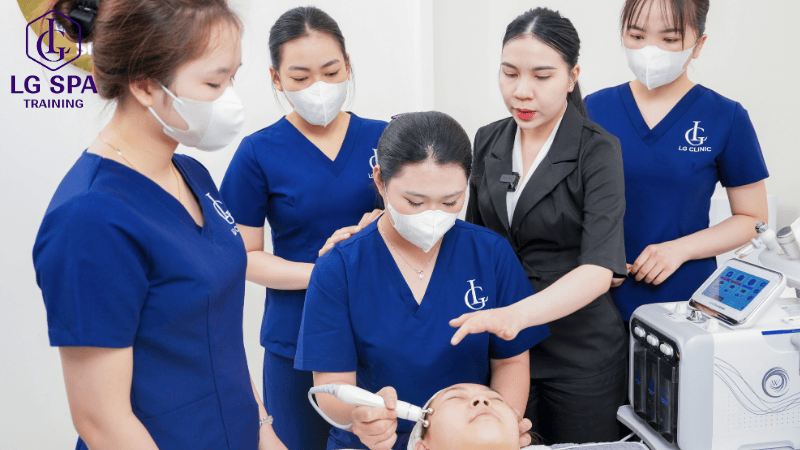 lg spa ưu tiên kỹ năng thực hành