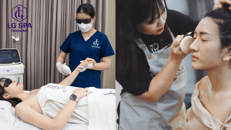 nên học spa hay makeup