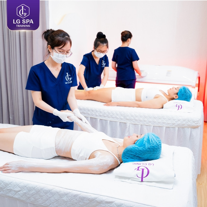 19 tuổi học nghề spa tại lg spa training center