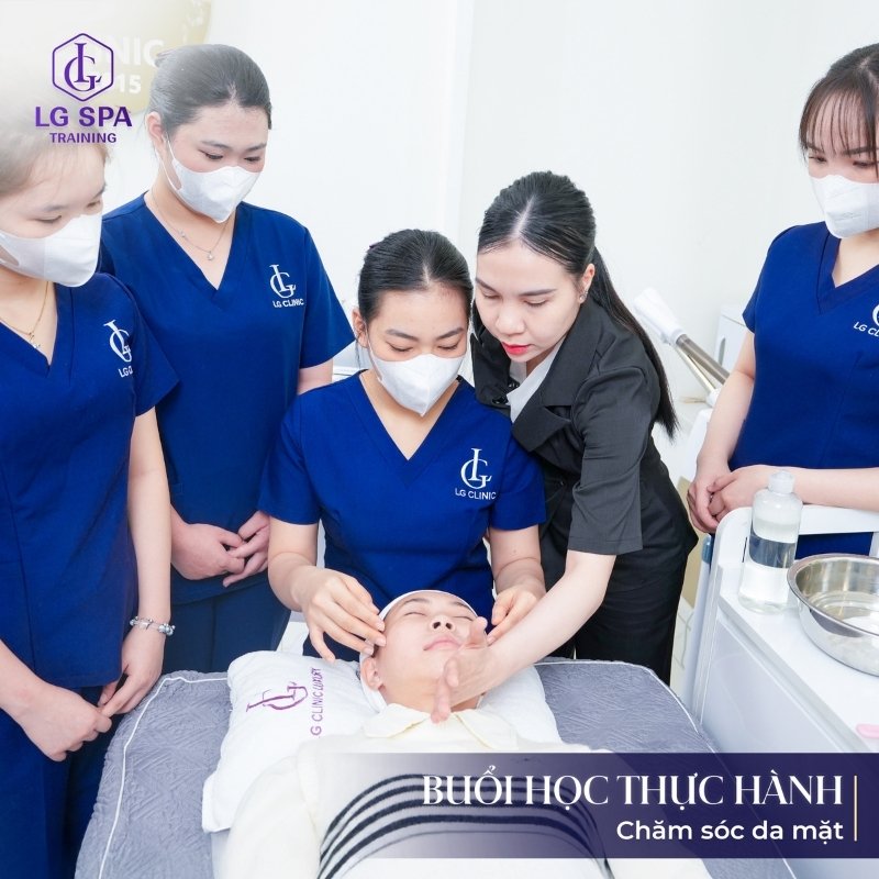 24 tuổi học nghề spa tại lg spa training center
