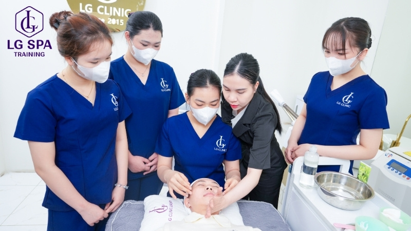 26 tuổi học nghề spa tại lg spa training center