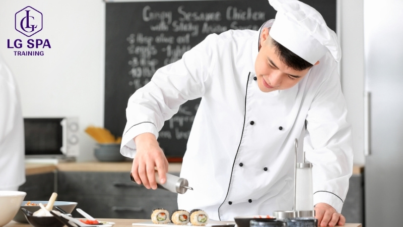 học nghề đầu bếp ở tuổi 27