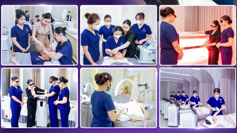 học nghề spa tại lg spa training center ở tuổi 28